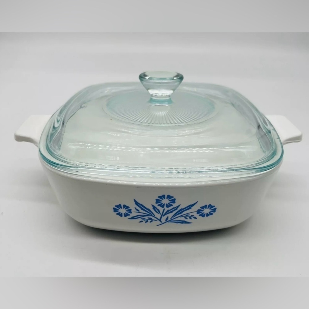 RARE 1 Quart Corning Ware P-1-B - Ribbed 37 Pyrex A 7C A Lid EXCELLENT CONDITION - Picture 8 of 15